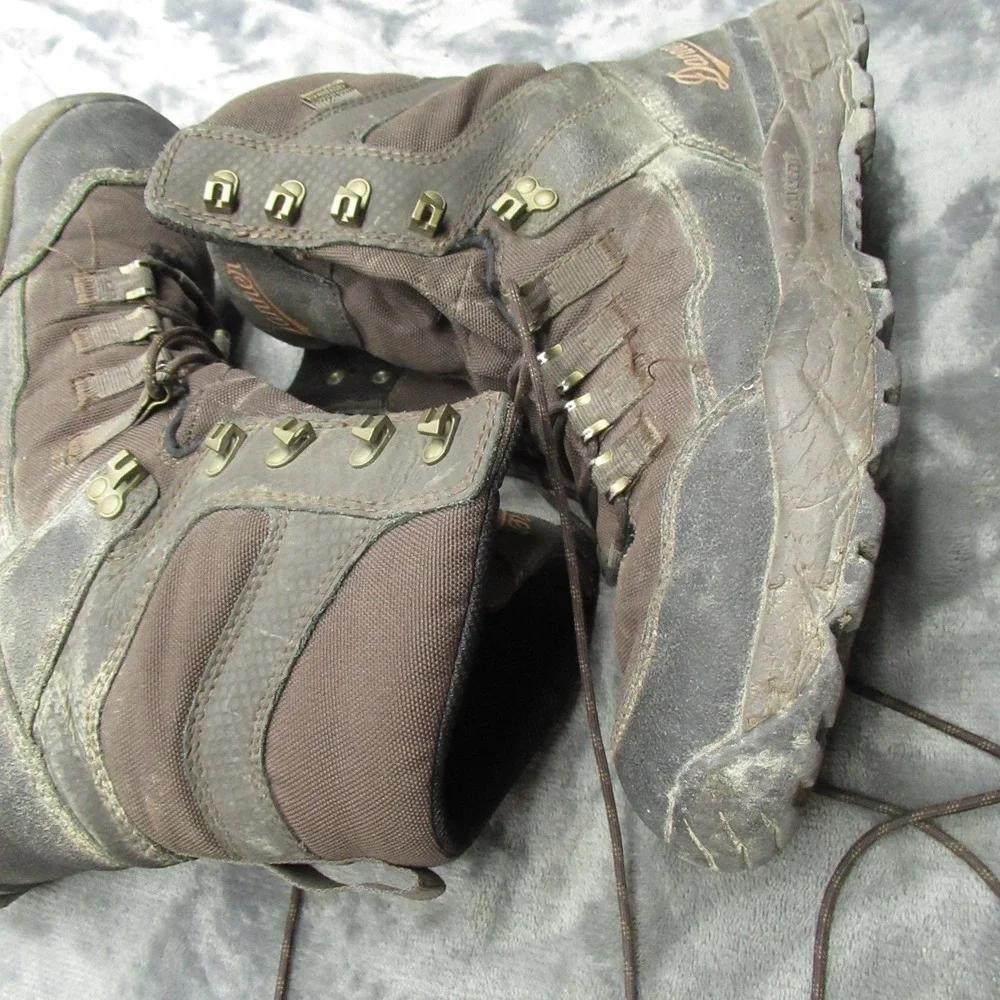 Danner Mens 8.5D Vital Boots Brown Waterproof Hunting Outdoors Rugged 8